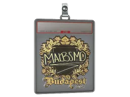 Sticker Slab | malbsMd (Gold) | Budapest 2025