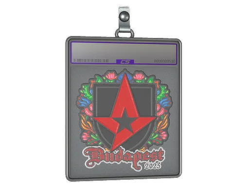 Sticker Slab | Astralis (Embroidered) | Budapest 2025