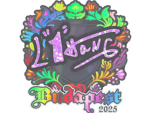 Sticker | L1haNg (Holo) | Budapest 2025