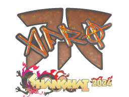 Sticker | afro (Glitter) | Shanghai 2024