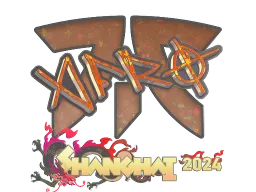 Sticker | afro (Glitter) | Shanghai 2024