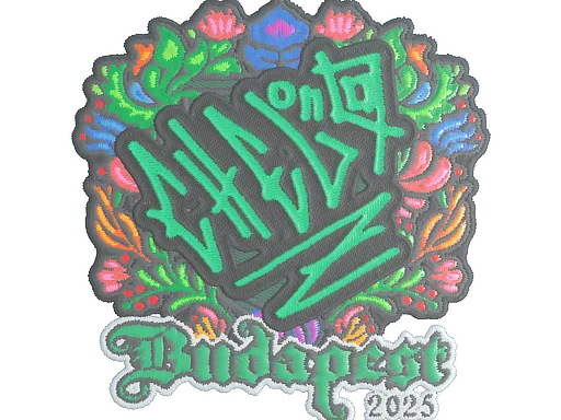Sticker | chelo (Embroidered) | Budapest 2025
