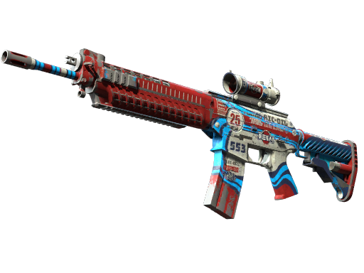 Souvenir SG 553 | Integrale (Battle-Scarred)