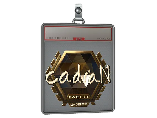Sticker Slab | cadiaN (Gold) | London 2018
