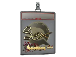Sticker Slab | dexter (Gold) | Shanghai 2024