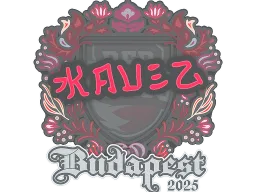 Sticker | kauez | Budapest 2025