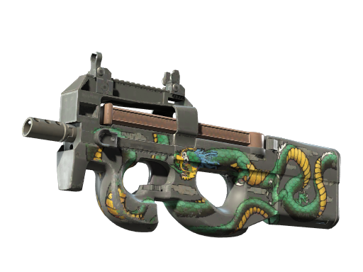 StatTrak™ P90 | Emerald Dragon (Field-Tested)