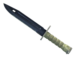 ★ Bayonet | Blue Steel (Battle-Scarred)