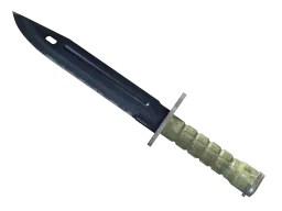 ★ Bayonet | Blue Steel (Battle-Scarred)