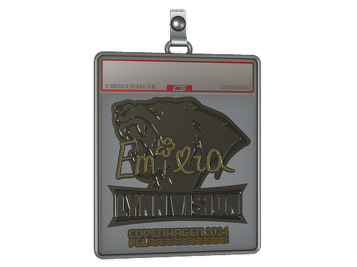 Sticker Slab | EmiliaQAQ (Gold) | Copenhagen 2024