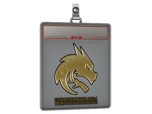 Sticker Slab | Team Spirit (Gold) | Copenhagen 2024