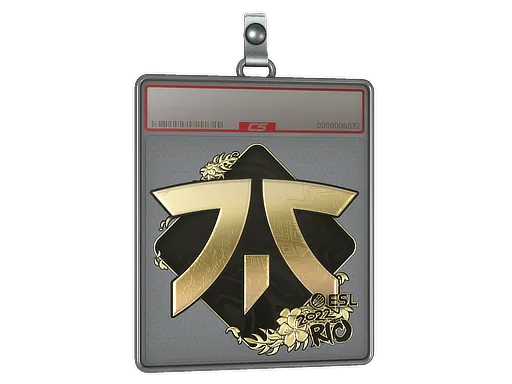 Sticker Slab | Fnatic (Gold) | Rio 2022