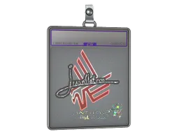 Sticker Slab | juanflatroo (Glitter) | Antwerp 2022