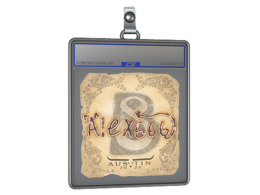 Sticker Slab | alex666 | Austin 2025