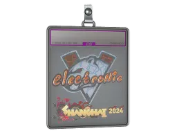 Sticker Slab | electronic (Holo) | Shanghai 2024
