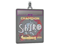 Sticker Slab | sh1ro (Holo, Champion) | Shanghai 2024