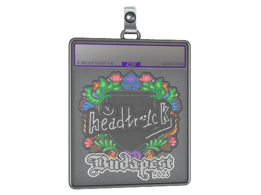 Sticker Slab | headtr1ck (Embroidered) | Budapest 2025