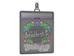 Sticker Slab | headtr1ck (Embroidered) | Budapest 2025