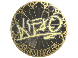 Sticker | xiELO (Gold) | Cologne 2026