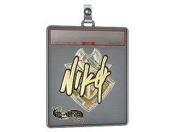 Sticker Slab | NiKo (Gold) | Paris 2023
