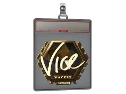 Sticker Slab | vice (Gold) | London 2018