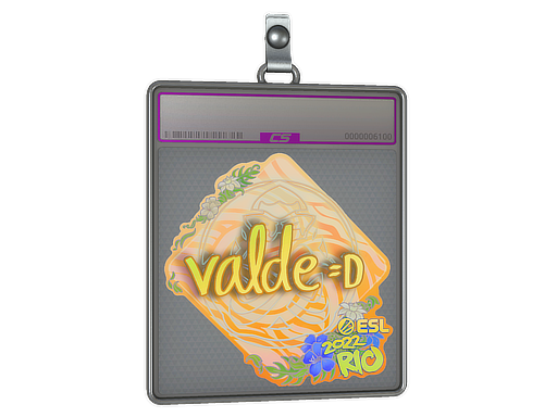 Sticker Slab | v4lde (Holo) | Rio 2022