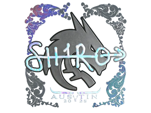 Sticker | sh1ro (Holo) | Austin 2025