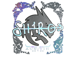 Sticker | sh1ro (Holo) | Austin 2025