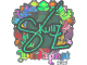 Sticker | skullz (Holo) | Budapest 2025