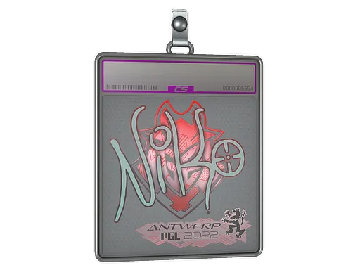 Sticker Slab | NiKo (Holo) | Antwerp 2022