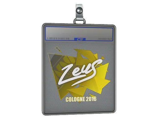 Sticker Slab | Zeus | Cologne 2016