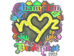 Sticker | ropz (Holo, Champion) | Budapest 2025