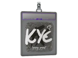 Sticker Slab | kye (Foil) | Austin 2025