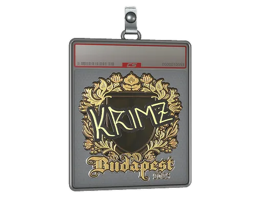 Sticker Slab | KRIMZ (Gold) | Budapest 2025