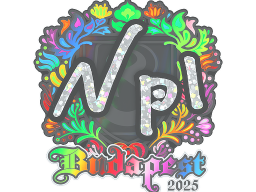 Sticker | npl (Holo) | Budapest 2025
