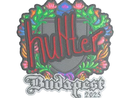 Sticker | huNter- (Embroidered) | Budapest 2025