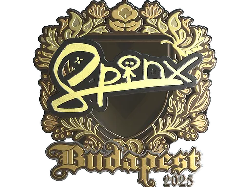 Sticker | Spinx (Gold) | Budapest 2025
