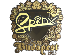 Sticker | Spinx (Gold) | Budapest 2025