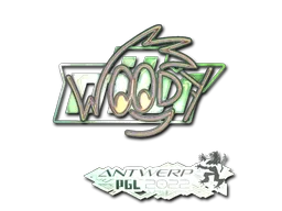 Sticker | WOOD7 (Holo) | Antwerp 2022
