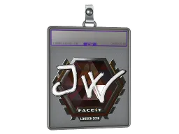 Sticker Slab | JW (Foil) | London 2018