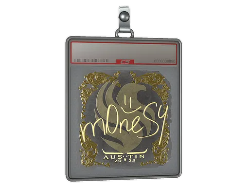Sticker Slab | m0NESY (Gold) | Austin 2025