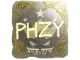 Sticker | phzy (Gold) | Austin 2025 CS2 skin