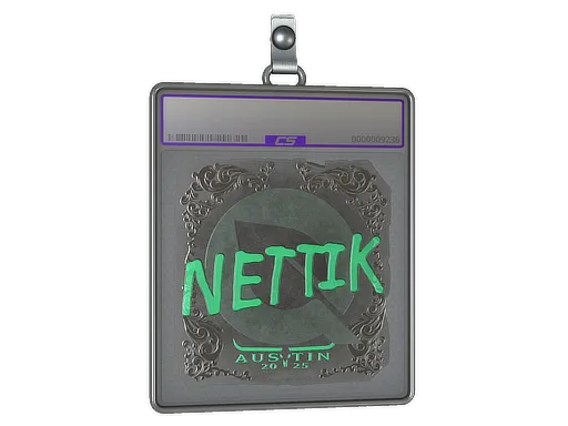 Sticker Slab | nettik (Foil) | Austin 2025