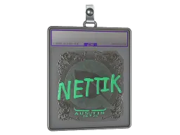 Sticker Slab | nettik (Foil) | Austin 2025