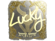 Sticker | Lucky (Gold) | Austin 2025