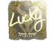 Sticker | Lucky (Gold) | Austin 2025 CS2 skin
