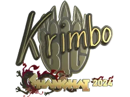 Sticker | Krimbo (Gold) | Shanghai 2024
