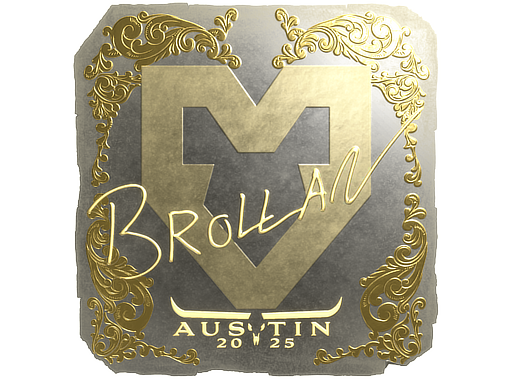 Sticker | Brollan (Gold) | Austin 2025