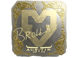 Sticker | Brollan (Gold) | Austin 2025
