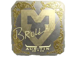 Sticker | Brollan (Gold) | Austin 2025